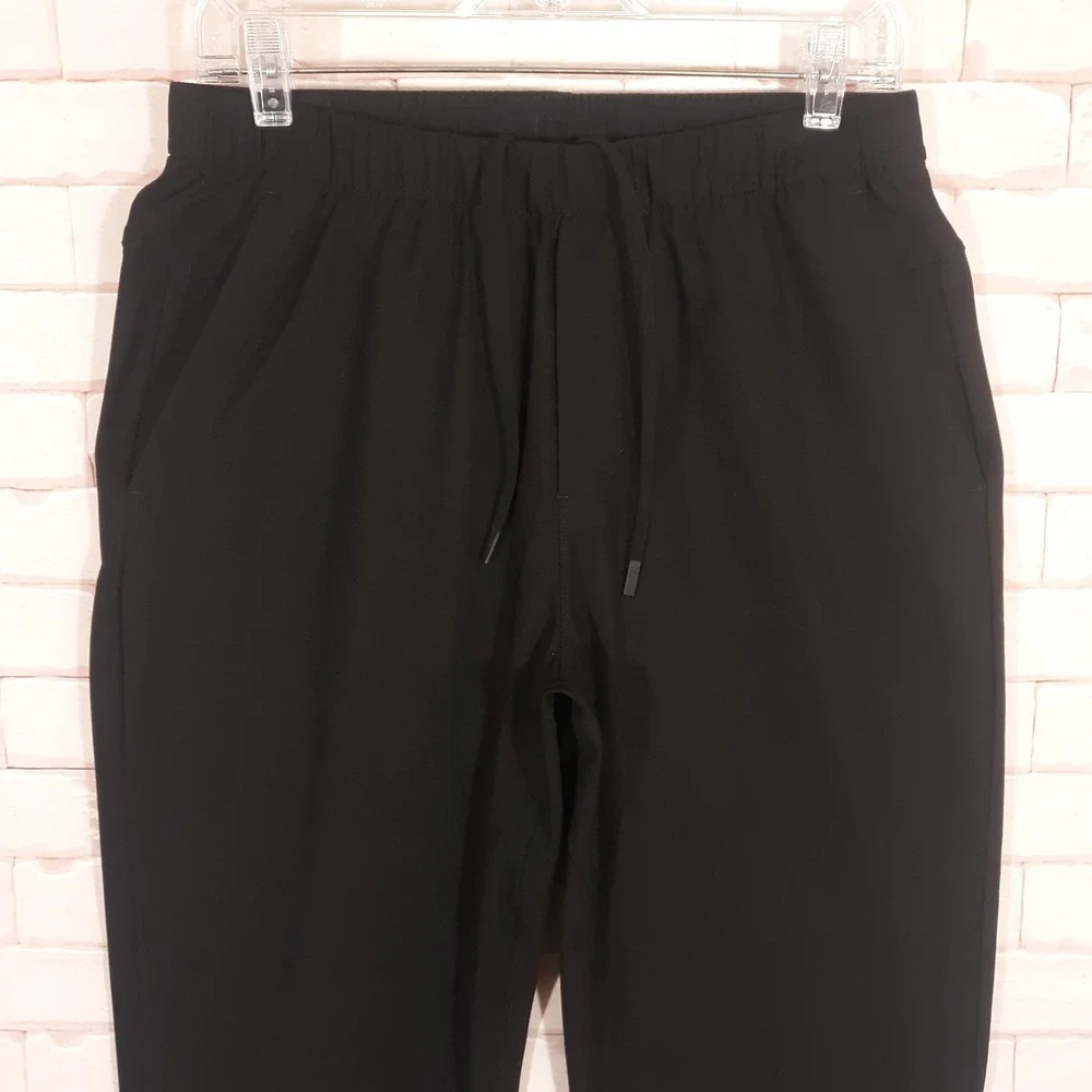 Lululemon Jogger Pants Mens Medium 30 x 29 Black Athletic Elastic Waist